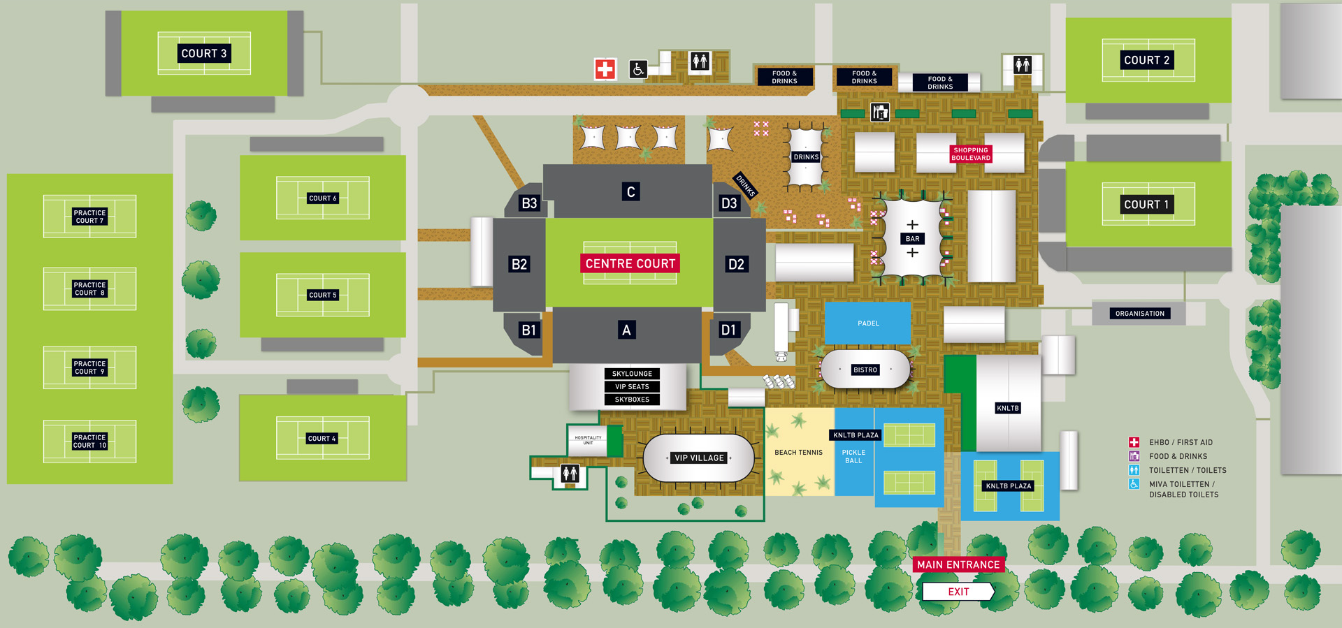 Plattegrond Libema Open